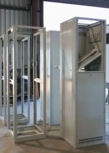 Fabricated metal lockers