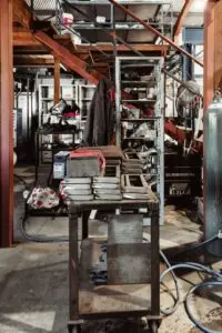 Workshop floor